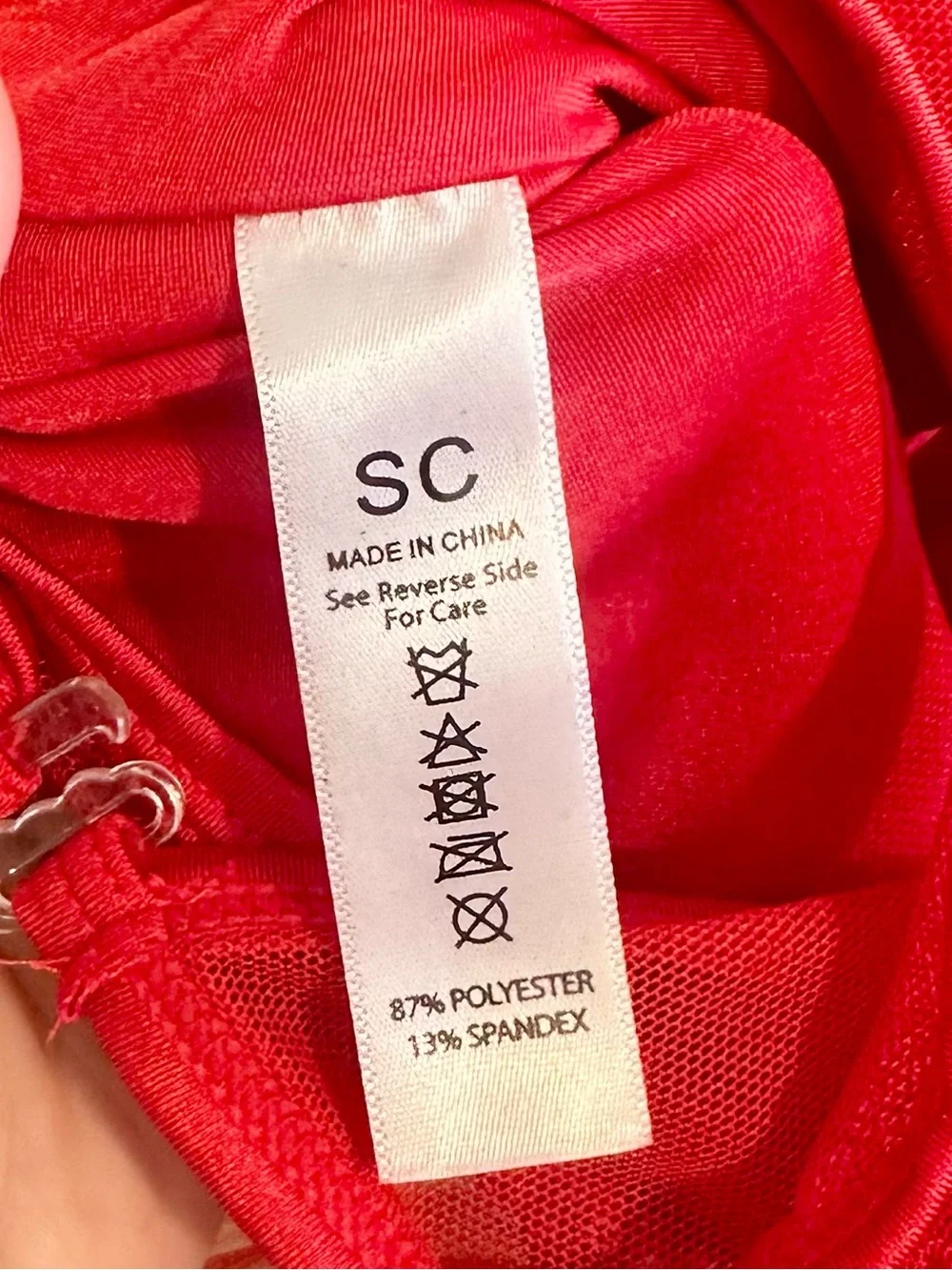 NWT Red and Gold Sequin Tulle Dance Costume Dress - Kids Small